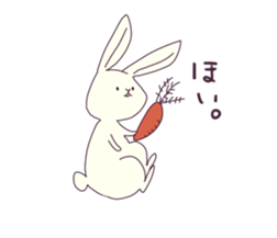 colorful rabbit stickers sticker #4477500