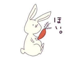 colorful rabbit stickers sticker #4477500