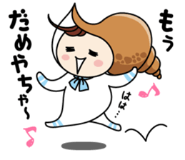 Toyama-ben Sticker "Kitokito Family" 2 sticker #4477646