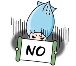 Toyama-ben Sticker "Kitokito Family" 2 sticker #4477650