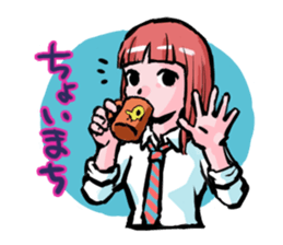 girls sticker. sticker #4477872