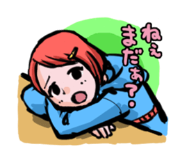 girls sticker. sticker #4477894