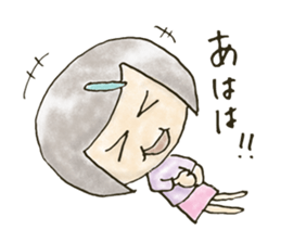 My lady's daily routine sticker #4478199