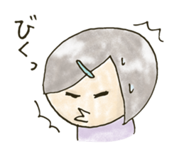 My lady's daily routine sticker #4478227