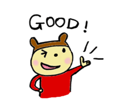 kumachan & friends sticker #4478594