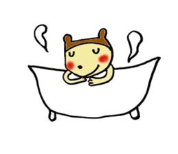 kumachan & friends sticker #4478603