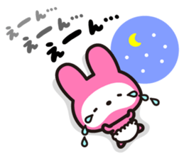 The skeleton bunny MAMAUSA. sticker #4478715