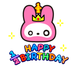 The skeleton bunny MAMAUSA. sticker #4478745