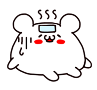 "MANMARU-SHIROKUMA"  Fun Holiday sticker #4478977