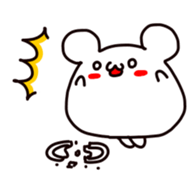 "MANMARU-SHIROKUMA"  Fun Holiday sticker #4478979