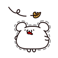 "MANMARU-SHIROKUMA"  Fun Holiday sticker #4478986