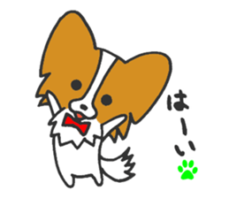 LOVE Papillon 2nd sticker #4479200