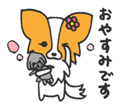 LOVE Papillon 2nd sticker #4479229