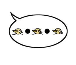 Fluffy full course sticker #4479500