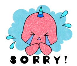 Baby of a Japanese demon"aka oni chan" sticker #4479633