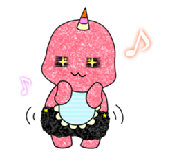 Baby of a Japanese demon"aka oni chan" sticker #4479636