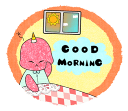 Baby of a Japanese demon"aka oni chan" sticker #4479644