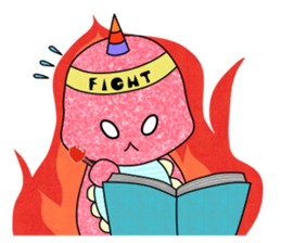 Baby of a Japanese demon"aka oni chan" sticker #4479658