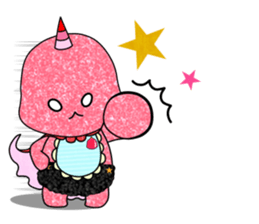 Baby of a Japanese demon"aka oni chan" sticker #4479667