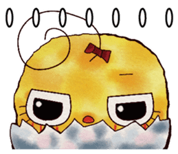 Picture Diary of chick sticker #4479954