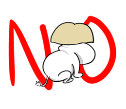 Bob hair Child lion sticker #4480073