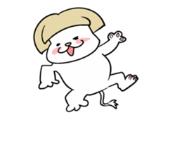 Bob hair Child lion sticker #4480074