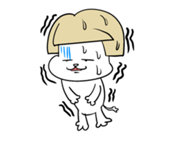 Bob hair Child lion sticker #4480082