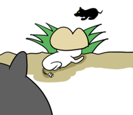 Bob hair Child lion sticker #4480088