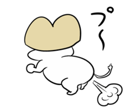 Bob hair Child lion sticker #4480095