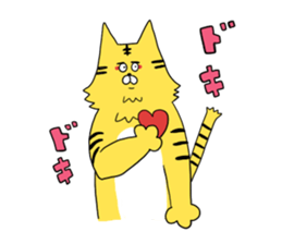 Sticker of tigers sticker #4480378