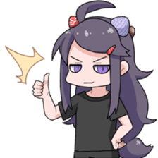 Hikiko Withdrawal Girl sticker #4480434