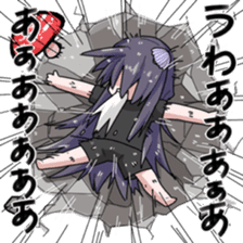 Hikiko Withdrawal Girl sticker #4480439