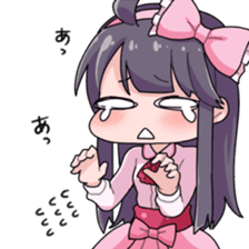 Hikiko Withdrawal Girl sticker #4480440