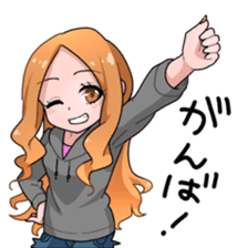 Hikiko Withdrawal Girl sticker #4480442