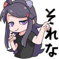 Hikiko Withdrawal Girl sticker #4480447