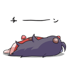 Hikiko Withdrawal Girl sticker #4480449