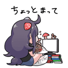 Hikiko Withdrawal Girl sticker #4480450