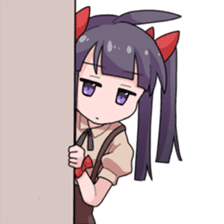 Hikiko Withdrawal Girl sticker #4480451