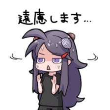 Hikiko Withdrawal Girl sticker #4480457