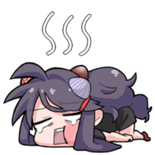 Hikiko Withdrawal Girl sticker #4480458