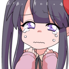 Hikiko Withdrawal Girl sticker #4480462