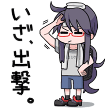 Hikiko Withdrawal Girl sticker #4480464