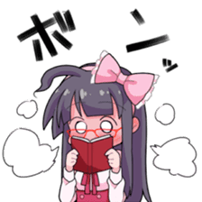 Hikiko Withdrawal Girl sticker #4480465