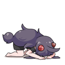 Hikiko Withdrawal Girl sticker #4480468