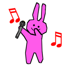 rabbitrin3 sticker #4480557