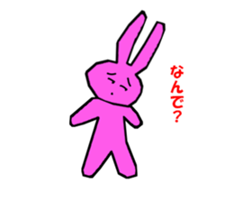 rabbitrin3 sticker #4480561