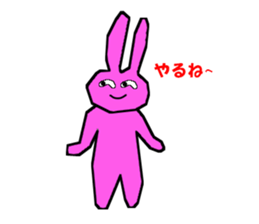 rabbitrin3 sticker #4480563