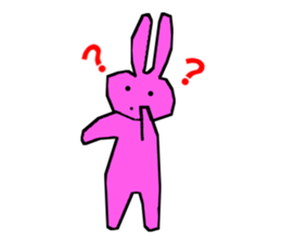rabbitrin3 sticker #4480564