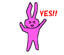 rabbitrin3 sticker #4480567