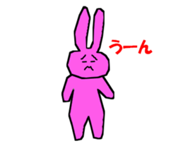 rabbitrin3 sticker #4480570